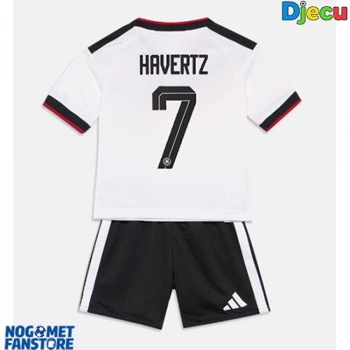 Njemačka Kai Havertz #7 Domaci Dres za djecu SP 2026 Kratak Rukav (+ Kratke hlače)